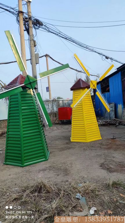 不锈钢风车雕塑厂家 风车雕塑图片价格